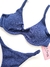 Conjunto de biquíni Aro curvado Azul marinho - comprar online