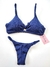 Conjunto de biquíni nozinho Azul marinho