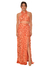 VESTIDO DE FESTA LONGO PREMIUM TERRACOTA | TDP2081