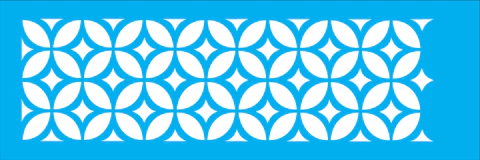 STENCIL OPA 10X30 -ESTAMPARIA RETRÔ - OPA1132 - comprar online