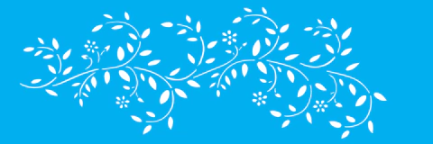 STENCIL OPA 10X30 -GALHOS COM FOLHAS - OPA1353 - comprar online