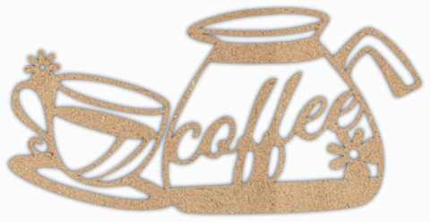 Aplique Xícara e Bule - 15,5x8cm - comprar online