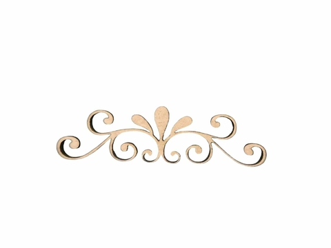 Aplique Arabesco Encanto - Kit com 2 - 7,5x2cm - comprar online