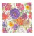 Guardanapo para Decoupage 33x33cm -Flores Coloridas - comprar online