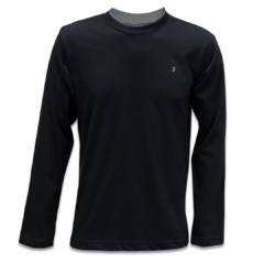 REMERA JERSEY DOBLE CUELLO MANGA LARGA ART.7170