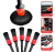 Kit Jogo 5 Pincéis para Detalhamento Automotivo