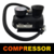 Compressor de Ar Mini 12V 300 PSI