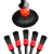 Kit Jogo 5 Pincéis para Detalhamento Automotivo