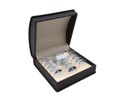Arras Matrimoniales Virgen De Guadalupe Beige. Plata 0.925