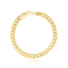 Pulso Barbado 8 mm. Oro Laminado - comprar en línea