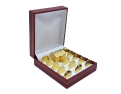 Arras Matrimoniales Virgen De Guadalupe. Oro Laminado 14K