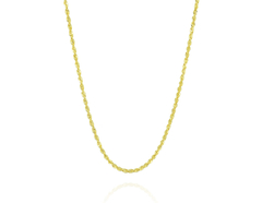 Cadena Torsal 2.5mm. Oro Hueco 10K