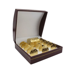 Juego De Arras Matrimoniales Centenario. Oro Laminado 14K