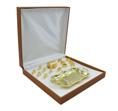 Arras Matrimoniales Virgen De Guadalupe Estuche Italia. Oro Laminado 14K