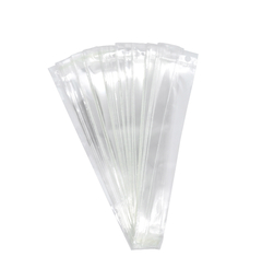 Juego 100 Piezas Insertos Y 100 Bolsas Celofán Para Colgar 1 X 8 Pulgadas en internet