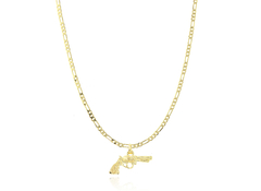 Collar Revolver Fígaro 3X1 60Cm. Oro Laminado 18k - comprar en línea