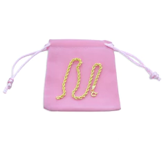 Bolsa Velour Chica rosa - comprar en línea