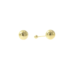 Broqueles Dormilona Bola 7mm. Oro 10K - comprar en línea