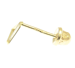 1Pza Broquel Silueta Triangulo. Oro 10K - comprar en línea