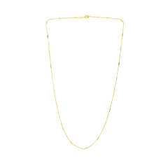 Cadena Gargantilla Palitos 50Cm. Chapa De Oro 22K - comprar en línea