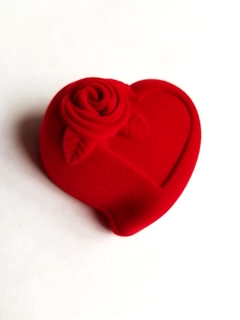 Estuche Corazón Para Anillo