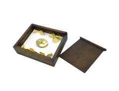 Arras Matrimoniales Virgen De Guadalupe Estuche Amor Rustico. Oro Laminado 14K - comprar en línea