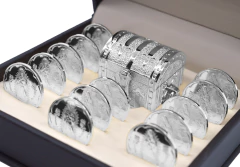 Arras Matrimoniales Virgen De Guadalupe Beige. Plata 0.925 - comprar en línea