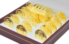 Juego De Arras Matrimoniales Maximiliano. Oro Laminado 14k en internet