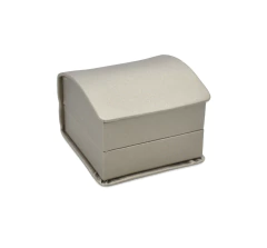 Estuche Champagne Con Caja y Moño Para Anillo - CATÁLOGO BLANCO