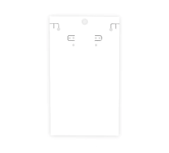 Juego 100 Piezas Insertos Y 100 Bolsas Celofán Para Colgar 5 X 8 Pulgadas - comprar en línea