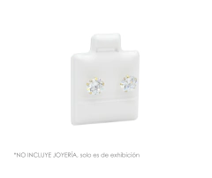 Blanco. Paq. 108Pz. Exhibidor Para Broquel Almohadilla Chica - comprar en línea