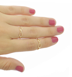 Anillo De Infinito. Oro Laminado 18k - comprar en línea