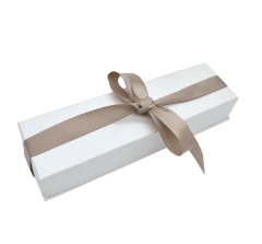 Estuche Champagne Con Caja Y Moño Para Pulsera - comprar en línea