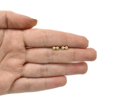 Broqueles Dormilona Doble. Oro 10k - comprar en línea