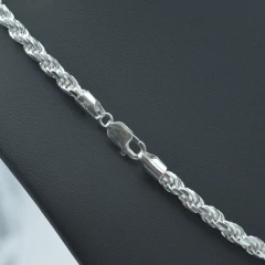 Cadena Torsal 6mm. Plata Italy .925 - CATÁLOGO BLANCO