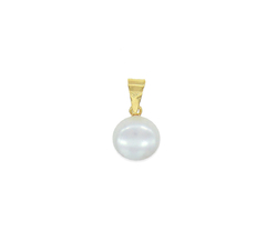 Dije Perla 10mm. Chapa De Oro 22K en internet