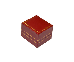 Estuche Rigido Rojo Con Dedo Para Anillo - comprar en línea