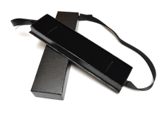 Caja Negra Con Moño Para Pulsera - comprar en línea