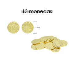 Arras Matrimoniales 19mm Con Cofre Virgen De Guadalupe. Oro Laminado 14k - comprar en línea