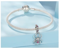 Berloque Aranha - Asttery® | Berloques, Braceletes, Separadores| Prata 925