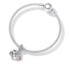Berloque Gatinho Coração Infinito - comprar online