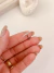 Piercing Coração Cravejado Haste - Meline Acessórios - Joias em Pratas 925  