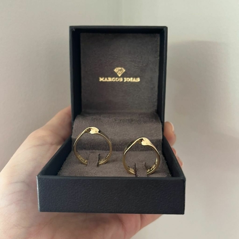 Aliança Nó Ouro - comprar online