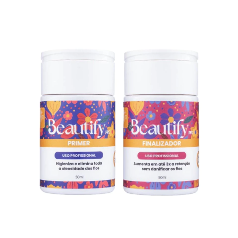 Kit Retenção Beautify Pro (Primer + Finalizador)