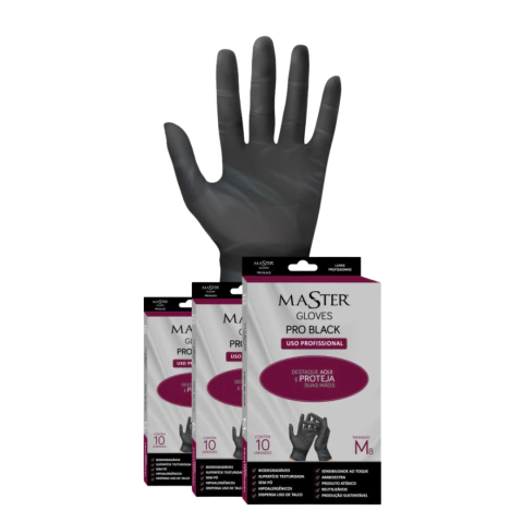 Luva Master Gloves Pro Black