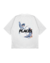 Camiseta Oversized Heron - White
