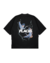 Camiseta Oversized Heron - Preta