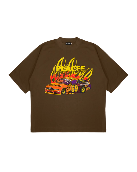 Camiseta Oversized Pascar - Cocoa