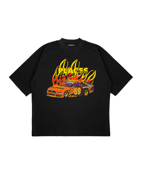 Camiseta Oversized Pascar - Black