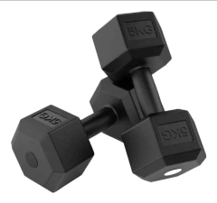 Par de mancuernas de 5kg pvc - URVIPESAS